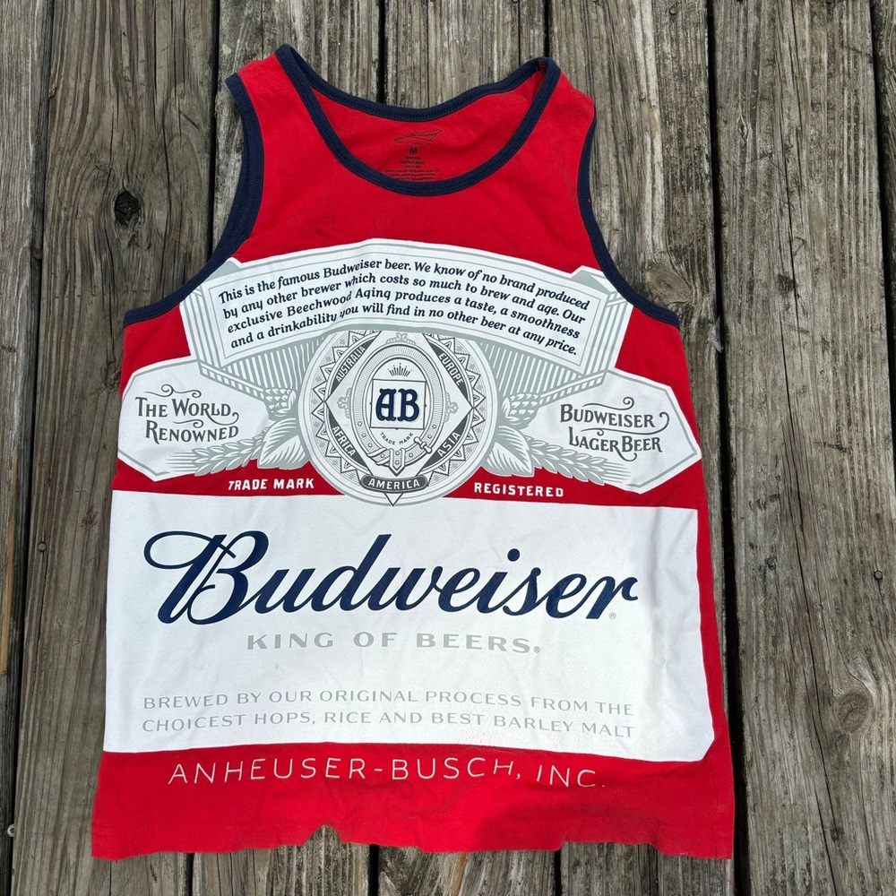 Men's Budweiser Tank Top
